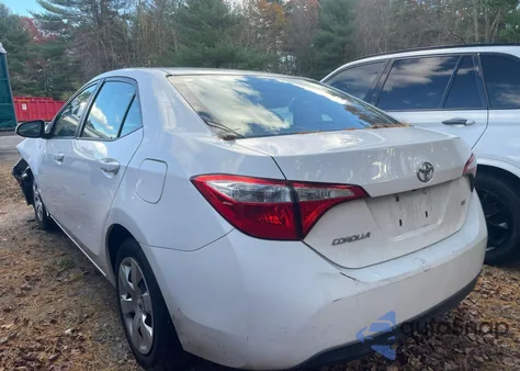 2014 Toyota Corolla L из США, поврежденный, VIN 2T1BURHE2EC035329